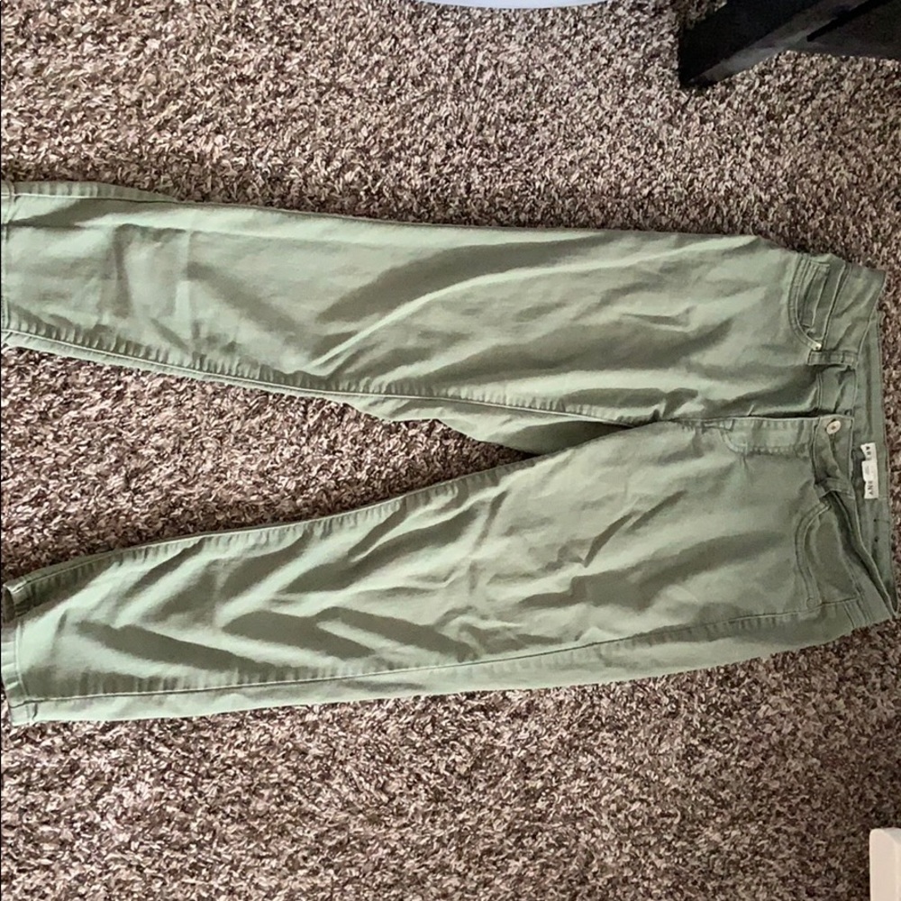 Olive straight leg